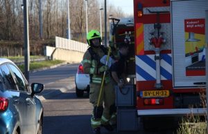 24 december Broei in stapel houtsnippers ‘s-Gravelandseweg Schiedam