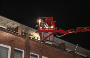 27 december Flinke brand in woning Kleine Visserijstraat Rotterdam