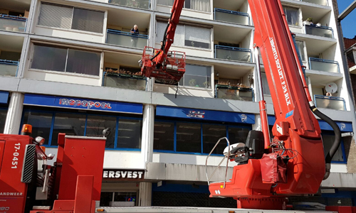 6 maart Traumahelikopter en brandweer opgeroepen voor medische noodsituatie Broersvest Schiedam