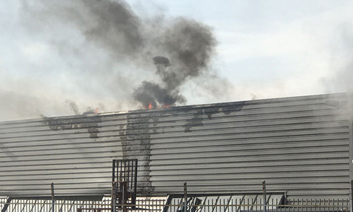 14 maar Grote brand in een bedrijfspand Ringersstraat Schiedam