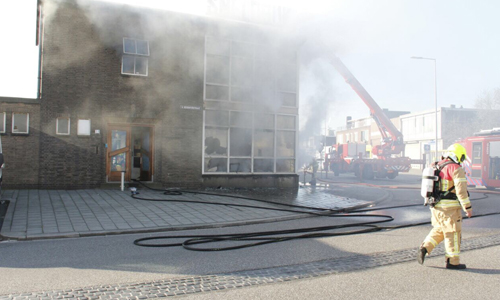 27 maart Gewonde bij brand Schiedam Van Deventerstraat Schiedam