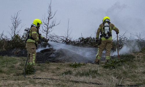 14 april Brand in de Broekpolder Vlaardingen