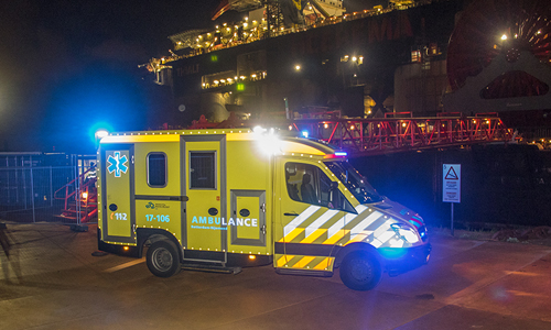 16 april Zwaargewonde bij bedrijfsongeval Noordzeeweg Rozenburg
