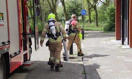 19 april Brandweer met spoed ter plaatse voor klein brandje Aalscholverlaan Vlaardingen