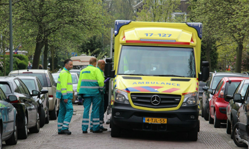 21 april Inzet traumahelikopter voor medische noodsituatie Ostadelaan Schiedam