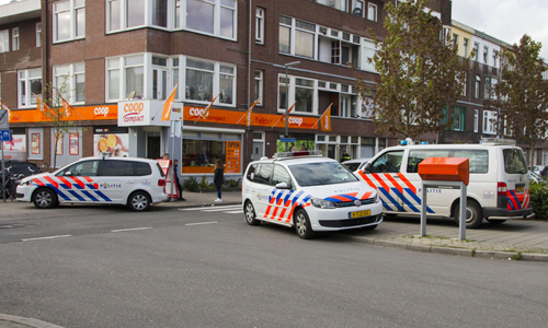 22 april Aanhouding na bedreiging, taser aangetroffen Rembrandtlaan Schiedam