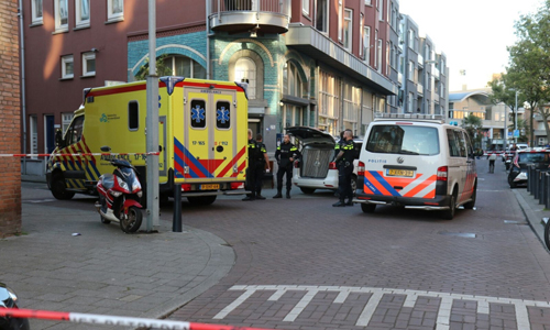 25 april Gewonde bij schietpartij Adrianaplein Rotterdam