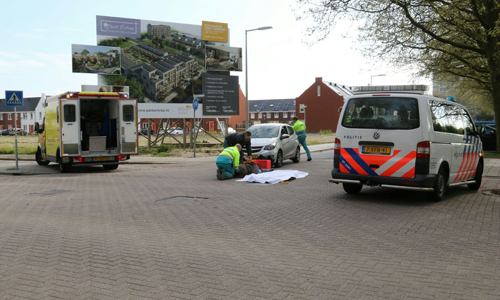 29 april Vrouw gewond bij aanrijding Willem Passtoorsstraat Schiedam