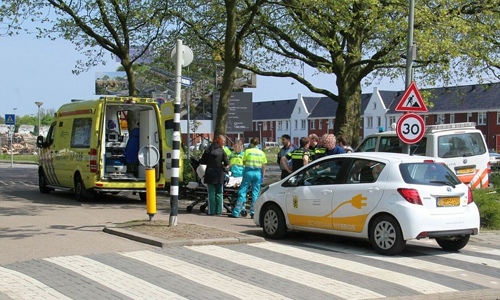 4 mei Voetganger aangereden Burgemeester Van Haarenlaan Schiedam
