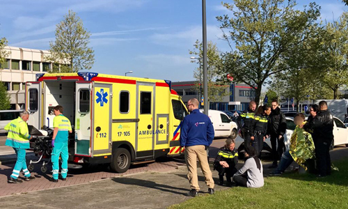 11 mei Scooterrijder gewond bij aanrijding ‘s-Gravelandseweg in Schiedam