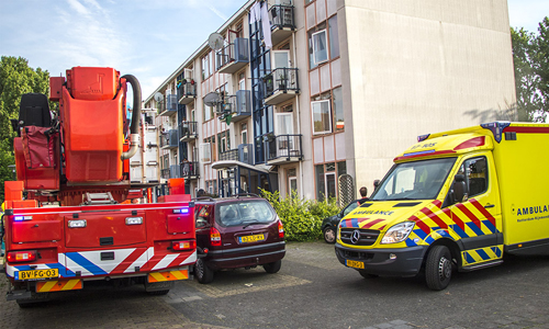22 mei Groot alarm voor keukenbrand Paulus Buysstraat Vlaardingen