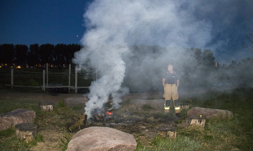 13 juni Buitenbrand lastig te bereiken Harreweg Schiedam