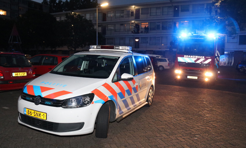 18 juni Brandweer opgeroepen voor woningbrand Henriëtte Bosmanplein Schiedam