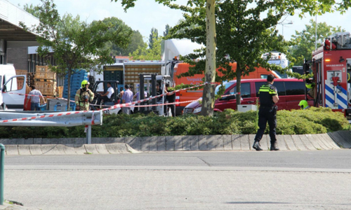 21 juli Ontruiming bedrijfspand vanwege gaslekkage Groothandelsmarkt Rotterdam