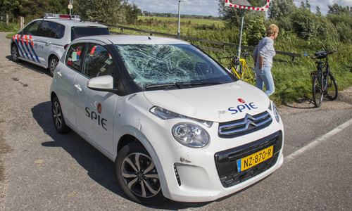 4 augustus Man gewond na flinke aanrijding Harreweg Schiedam