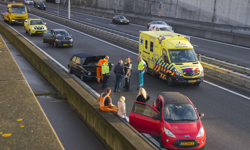 8 augustus Wederom tunnelbuis dicht na aanrijding Beneluxtunnel Beneluxtunnel Schiedam