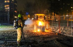 Weer brand in Vlaardingen-Holy