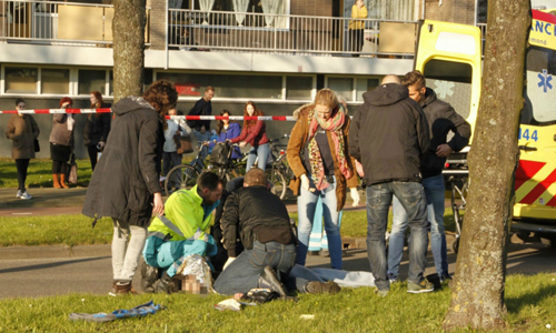 17 februari Politie schiet verdachte neer Laan van Bol Es Schiedam