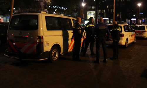 2 november Grote confrontatie op treinstation na oproep social media Schiedam