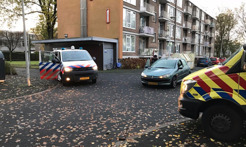 17 november Aanrijding auto vs fiets Johan Wagenaarstraat Schiedam