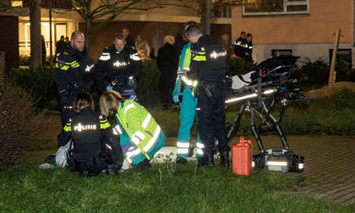 3 december Gewonde aangetroffen op straat na schietpartij Van Tienhovenstraat Rotterdam