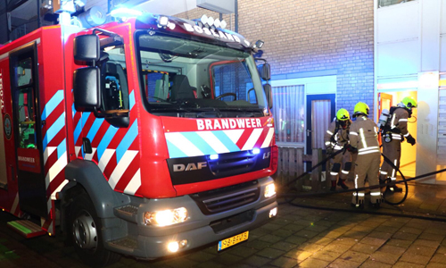 30 december Brand in containerruimte van flat Linker Rottekade Rotterdam