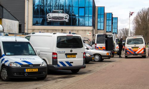 3 april Drugslab aangetroffen in leegstaand pand Rotterdam