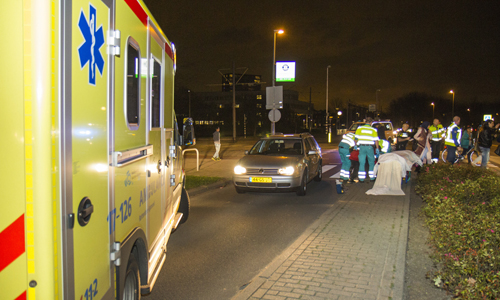 18 november Voetganger aangereden door auto Burgemeester van Haarenlaan Schiedam