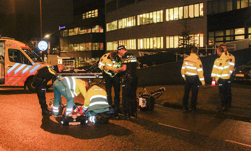 1 december Fietser gewond bij aanrijding Schiedamseweg Vlaardingen