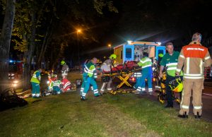 Ravage en zwaargewonden na aanrijding van Beethovensingel Vlaardingen