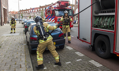 8 april Brand op dak na werkzaamheden Schiedam