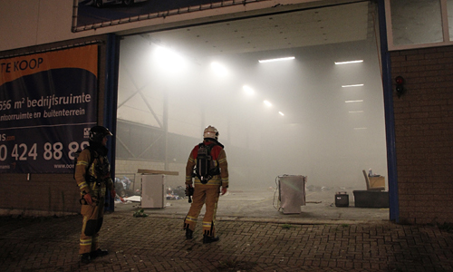 28 augustus Krakers zetten pand vol rook Rotterdam