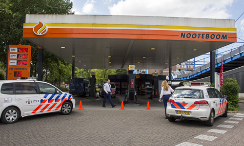 3 mei Overval op tankstation Schiedam