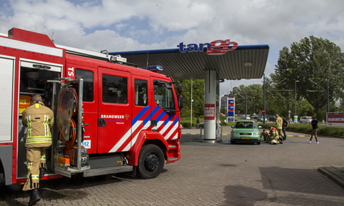 9 mei Volgetankte auto loopt weer leeg Schiedam