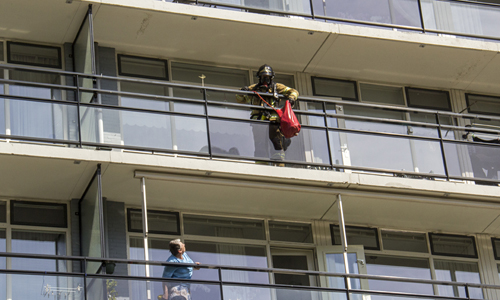 17 mei Wasmachine in brand in woning Vlaardingen