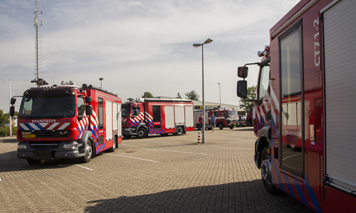 19 juli Overdracht nieuwe brandweerwagens