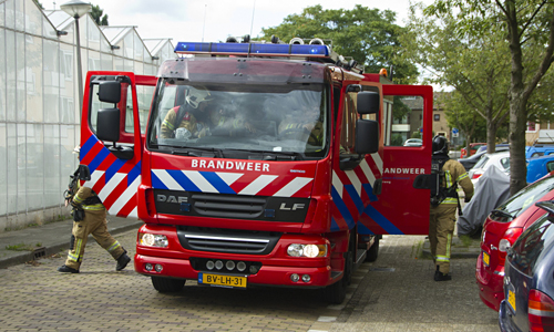 16 augustus Omwonenden schrikken bij woningbrand Vlaardingen