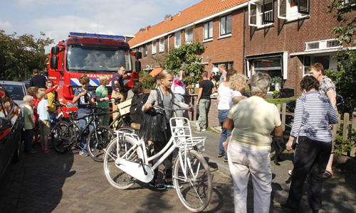 2 september Buurman voorkomt erger bij brand Vlaardingen