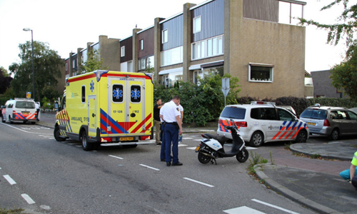 2 september Voetganger aangereden door scooter Vlaardingen