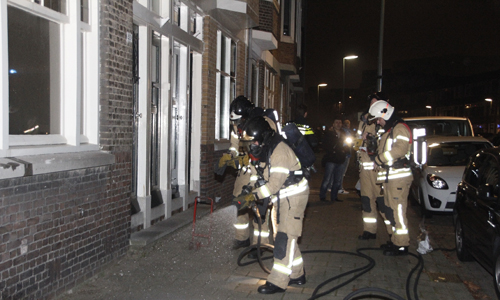 4 december Woning vol rook na keukenbrand Schiedam