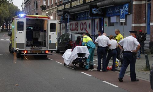 10 september Aanrijding tussen auto en fietser Rotterdam