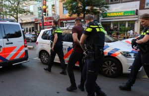 Aanhouding bij ongeval na negeren volgteken West-Kruiskade Rotterdam