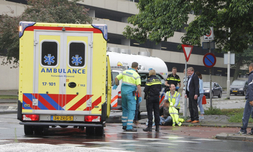 15 juli Aanrijding tussen twee auto’s Rotterdam