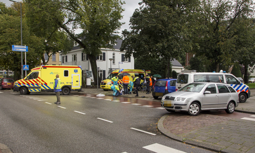 17 september Twee gewonden bij scooterongeval Warande Schiedam