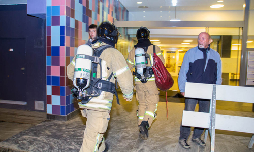 25 september Rook bij offerfeest aangezien voor brand Vlaardingen