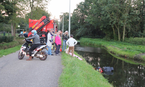 1 oktober Vrouw raakt te water met scootmobiel Zuidbuurt Vlaardingen