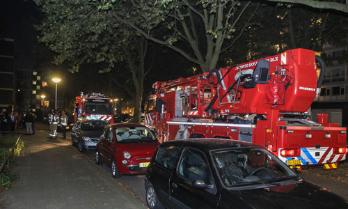 4 oktober Woningen ontruimd na lekken ammonia Alphons Ariensstraat Schiedam