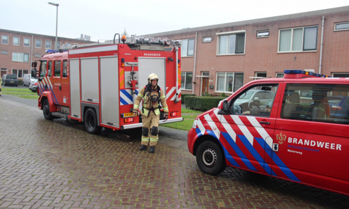 17 oktober Brandweer op zoek naar gaslucht Vlaardingen