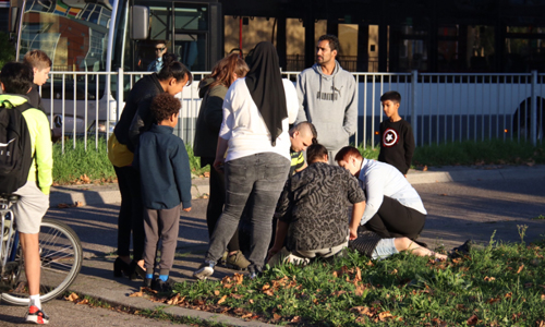 18 oktober Jonge fietser gewond na aanrijding Slimme Watering Schiedam