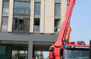 Explosie in flatwoning door deodorant Merellaan Maassluis